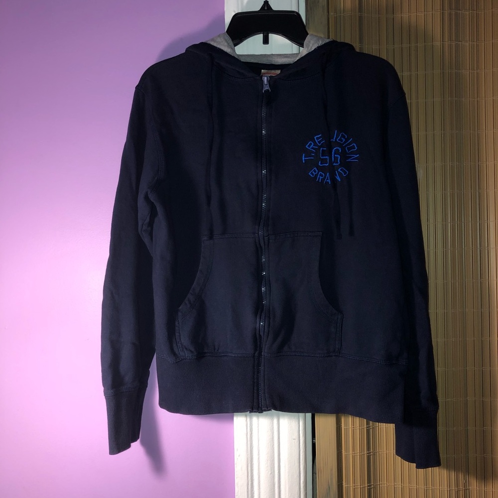 True Religion Zip Up Hoodie